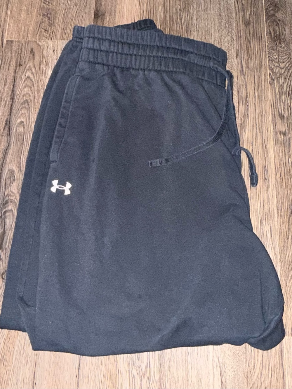 Under Armour Black Men's Athletic Shorts with Logo